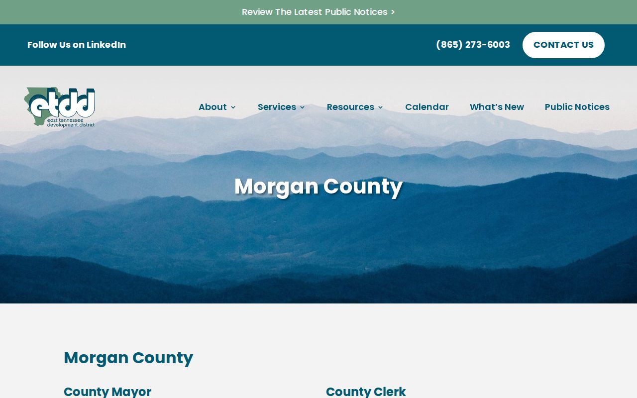Morgan County Tennessee Oakdale municipal record source directory